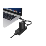 هاب اترنت و یو اس بی Orico USB3.0 Gigabit Ethernet Adapter HR01-U3