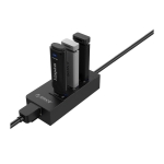 هاب اترنت و یو اس بی Orico USB3.0 Gigabit Ethernet Adapter HR01-U3