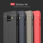 قاب ژله ای طرح چرم Auto Focus Jelly Case Samsung Galaxy A6 2018