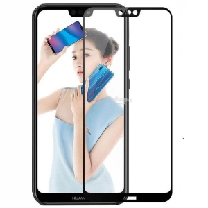 محافظ صفحه نمایش تمام چسب با پوشش کامل Glass Huawei P20 Lite