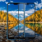 محافظ صفحه نمایش تمام چسب با پوشش کامل Glass Huawei P20 Lite
