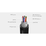هاب یو اس بی 4 پورت Orico 4 Port USB2.0 HUB DH4U-U2