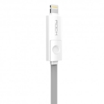 کابل دو پورت Micro USB و Rock Lightning