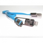 كابل دو سر لایتنینگ و میکرو یو اس بی Data Line