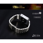 بند استیل الماسی ساعت COTEetCI W4 برای Apple Watch 42mm