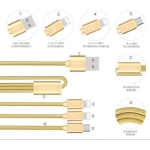 کابل Usams Vientiane 3in1