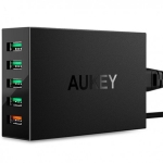 شارژر رومیزی 5 پورت Aukey PA-T15 Quick Charge 3.0