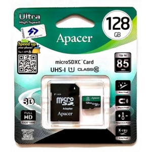 رم میکرو اس دی Apacer Class 10 128 GB