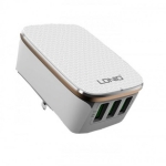 شارژر سه پورت LDNIO A3304 USB Travel Charger