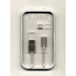 کابل شارژر لایتنینگ مغناطیسی U-Cable Magnetic
