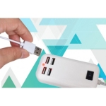 شارژر رومیزی 4 پورت 15W USB Desktop Charger