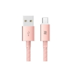 کابل شارژر میکرو یو اس بی Rock Space METAL & LEATHER Micro USB CABLE