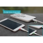 کابل شارژر میکرو یو اس بی Rock Space METAL & LEATHER Micro USB CABLE