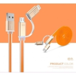 کابل شارژر دو سر Hoco UPL8 2 in 1 Cable Charging
