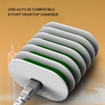 هاب شارژر LDNIO 35W 7A 6-Port
