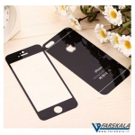 محافظ صفحه نمایش شیشه ای رنگی پشت و رو برای گوشی Apple iPhone 5S