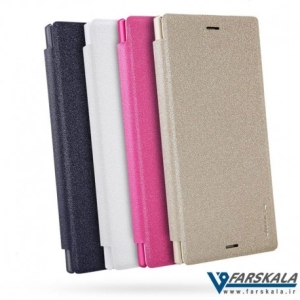 کیف کلاسوری نیلکین Sparkle Leather برای Sony Xperia XZ