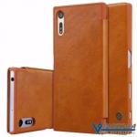 کیف چرمی نیلکین سونی Nillkin Qin Leather Case Sony Xperia XZ
