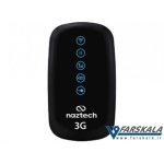 مودم و روتر بی سیم نزتک مدل  Naztech NZT-6630 3G Router Wi-Fi Hotspot