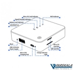 مودم بی سیم و پاور بانک نزتک مدل Naztech NZT-7730 3G Router Wi-Fi Hotspot and Powerbank