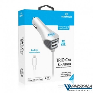 شارژر فندکی نزتک Naztech N420 DC Micro USB MFi