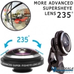 لنز کلیپسی Super Fish Eye 235 Degree