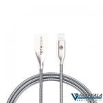 کابل شارژر فلزی لایتنینگ Totu Design Zinc Alloy