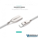 کابل شارژر فلزی لایتنینگ Totu Design Zinc Alloy