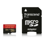 رم میکرو اس‌دی 32 گیگابایت Transcend Class 10 Ultimate 600X