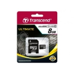 رم میکرو اس‌دی 8 گیگابایت Transcend Class 10