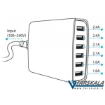 شارژر و پاور هاب 6 پورت نزتک Naztech TURBINE Power Hub 6X