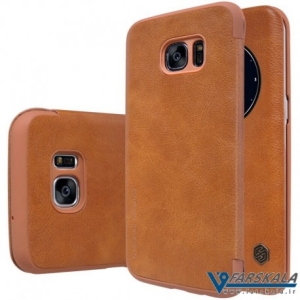 کیف چرمی سامسونگ Nillkin Qin Series Leather Samsung Galaxy S7edge