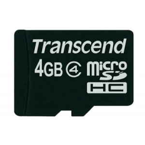 رم میکرو اس‌دی 4 گیگابایت Transcend Class 4