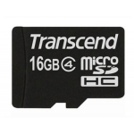 رم میکرو اس‌دی 16 گیگابایت Transcend Class 4
