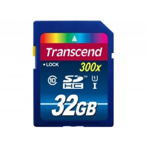 رم اس‌دی 32 گیگابایت Transcend 300x Class 10