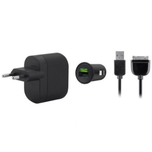 شارژر خانگی و فندکی Galaxy Tab