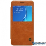 کیف محافظ چرمی نیلکین Nillkin Qin leather برای Galaxy J7 2016
