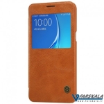 کیف محافظ چرمی نیلکین Nillkin Qin leather برای Galaxy J7 2016