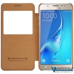 کیف محافظ چرمی نیلکین Nillkin Qin leather برای Galaxy J7 2016