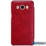 کیف محافظ چرمی نیلکین Nillkin Qin leather برای Galaxy J7 2016