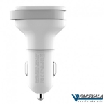 شارژر فندکی دوپورت Rock Space Car Charger Sotor