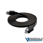 کابل تبدیل microUSB به USB مدل Naztech LED cable