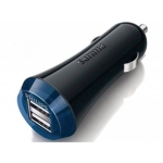 شارژر فندکی فیلیپس با دو پورت USB