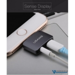 تبدیل لایتنینگ به جک 3.5 میلیمتری صدا 2in1 usams  connector