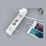 چند راهی 4 سوکت و 4 یو اس بی Orico 4 AC with 4 USB Charging Port OSC-4A4U-EU
