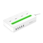 چند راهی 4 سوکت و 5 یو اس بی Orico 4 AC with 5 USB Charging Port DST-4A5U