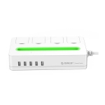چند راهی 4 سوکت و 5 یو اس بی Orico 4 AC with 5 USB Charging Port DST-4A5U