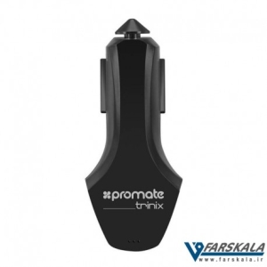 شارژر فندکی پرومیت Promate Trinix Quick Charge 3 Car Charger