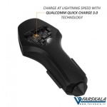 شارژر فندکی پرومیت Promate Trinix Quick Charge 3 Car Charger