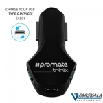 شارژر فندکی پرومیت Promate Trinix Quick Charge 3 Car Charger